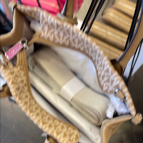 Michael Kors Mirella Small Ombré Signature Logo Crossbody Satchel Tote Shoulder - Picture 2 of 15